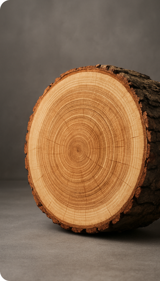 Grumes tropicales empilées